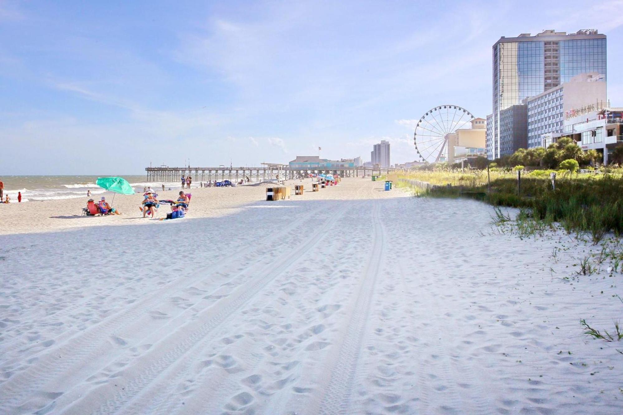 1604 N Ocean Blvd, 0906 - Ocean Front Sleeps 8 Villa Myrtle Beach Eksteriør bilde